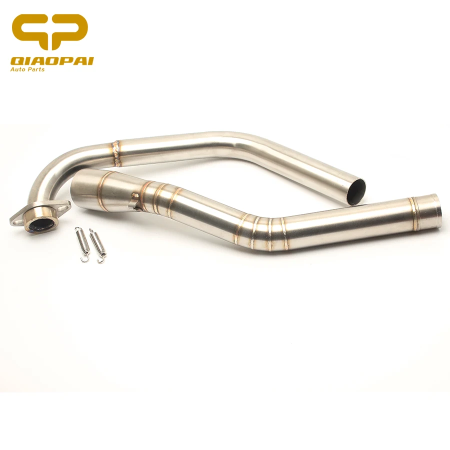 

Motorcycle Muffler Escape mid tube Steel Connect Link Pipe Spring FOR Yamaha R15 2008 2009 2010 -2015 2016 Motorbike Accessories