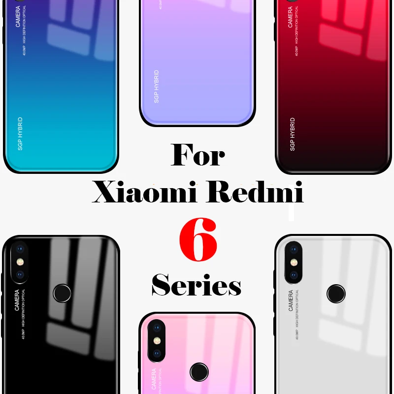 

Protective Case on for xiaomi 6x a2 lite redmi note 6 6a pro coque casy light ksiomi xiaomei a6 cover phone cases bumper fundas