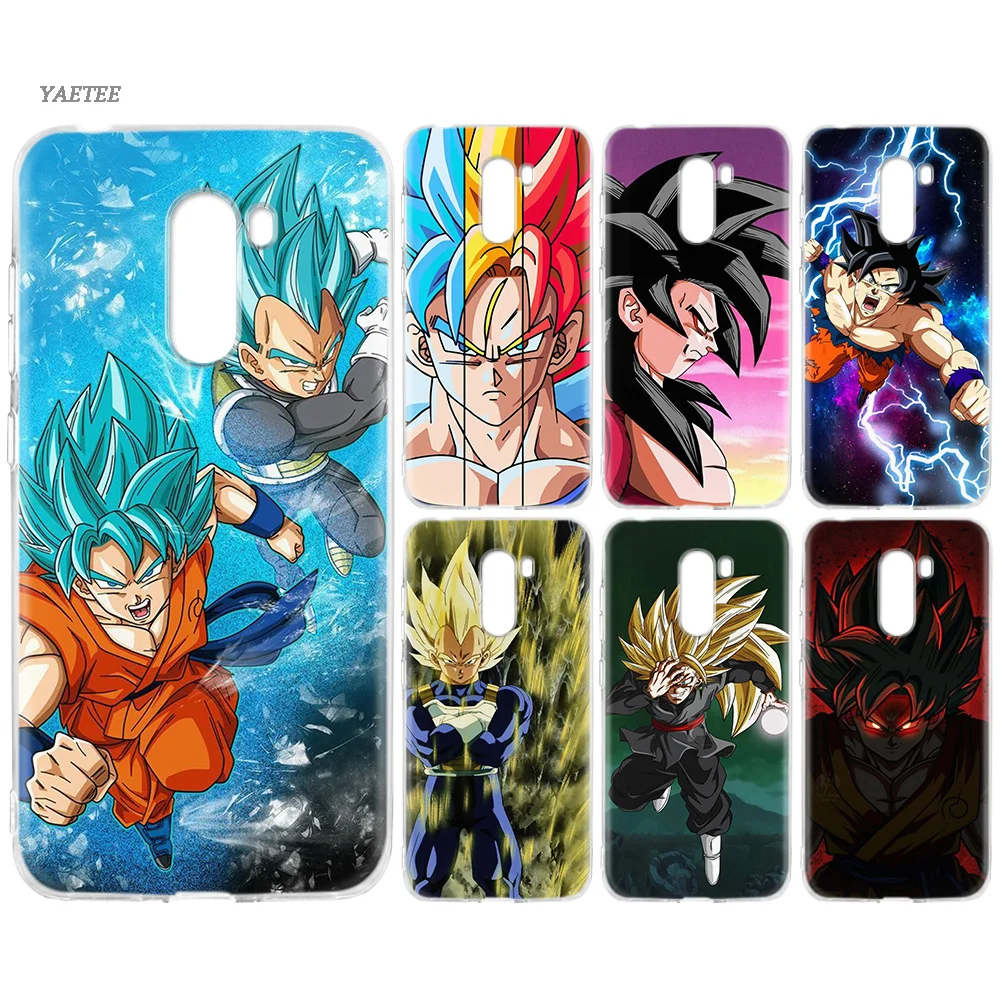 

Dragon Ball Z Gofu Dbz Silicone Back Case For Xiaomi Pocophone F1 Mi 8 lite Play Redmi GO 5 Plus Note 7 6 Pro 5A Cover