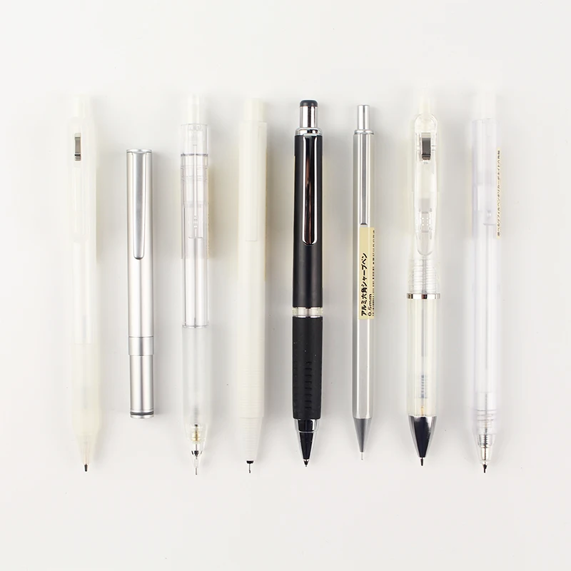 Muji Wooden Mechanical Pencils and Pen – Writing at Large