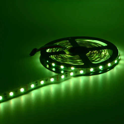 2016 Новинка светодиодная лента 60LED / M 300LED Epistar СМД 5050 RGB DC12V не водонепроницаемая 44