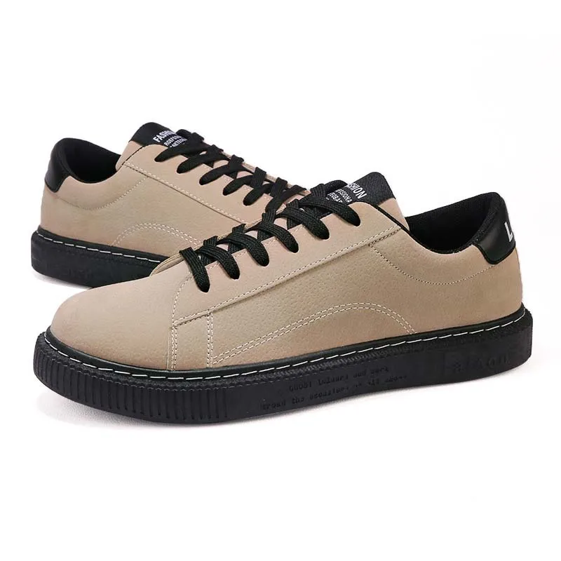 الرجال أزياء من القماش الكتاني الربيع الخريف قماش الدانتيل يصل في الهواء الطلق حذاء كاجوال تنفس الشقق الذكور تزلج الأحذية طالب نمط