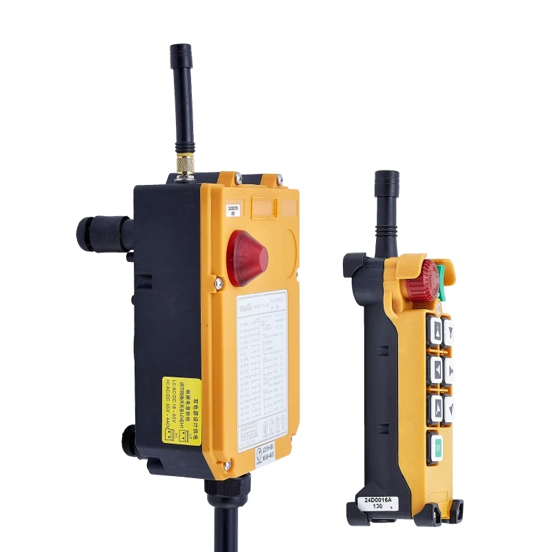

Telecrane F24-6D 6 buttons Double speed wireless radio Industrial remote control for crane and hoist