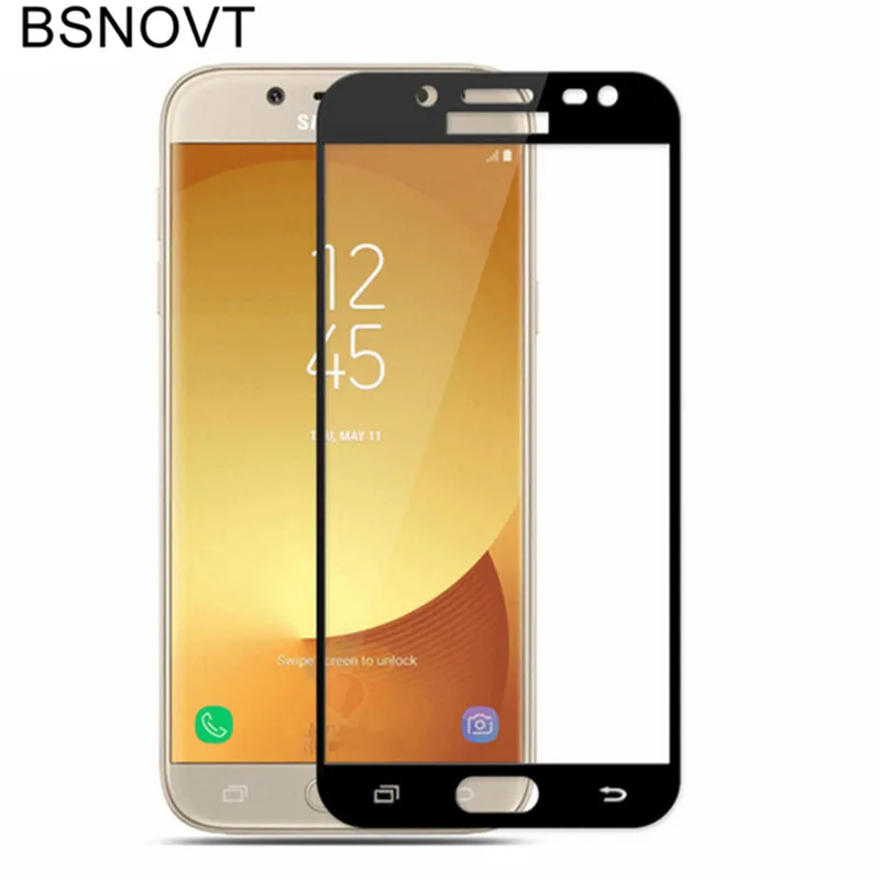 2 шт Для Samsung Galaxy J7 2016 стекло для защиты экрана телефона полное покрытие