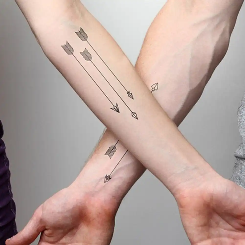 للرجال النساء مقاوم للماء فلاش السهم المؤقت لصاقات وشم الفتيات الوشم وهمية 10 6 سنتيمتر Arrow Tattoo Fake Tattootattoo Sticker Aliexpress