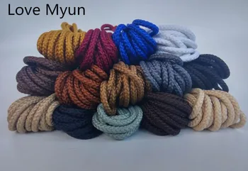 

Round Weave Sneakers Shoelaces Leather Boots Sport Casual Shoes Laces Hiking Walking Camping Shoelaces Skate Shoelaces wholesale