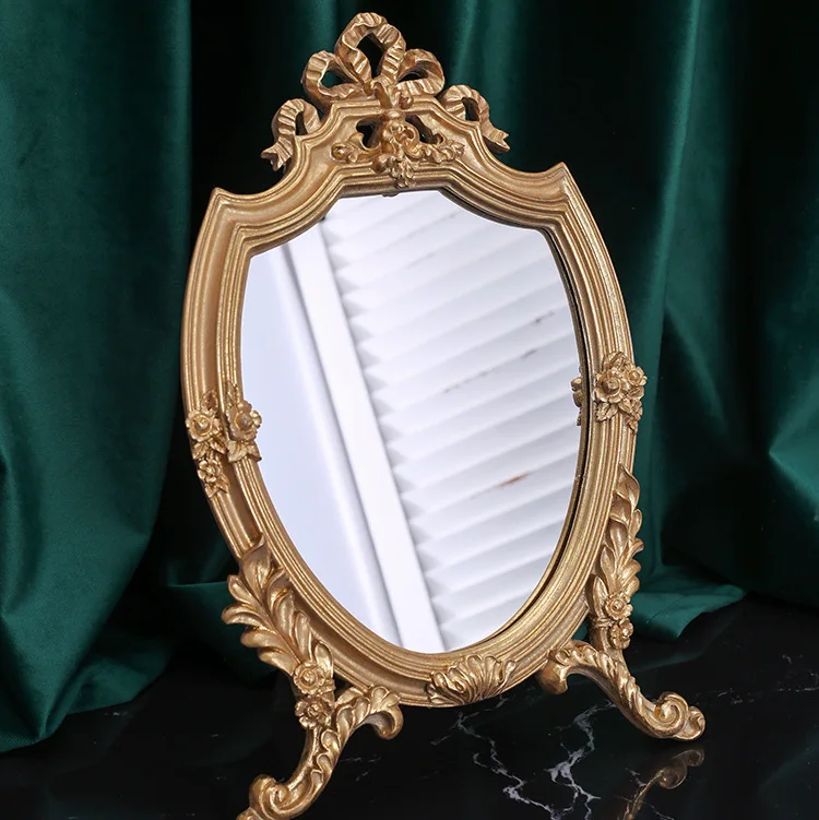 الأوروبي نمط الفرنسية مرآة لمستحضرات التجميل DesktopMirror الزخرفية مرآة فتاة الأدبية والفن استعادة ماكياج حمام غرفة الأوروبي نمط الفرنسية مرآة لمستحضرات التجميل DesktopMirror الزخرفية مرآة فتاة الأدبية والفن استعادة ماكياج حمام غرفة