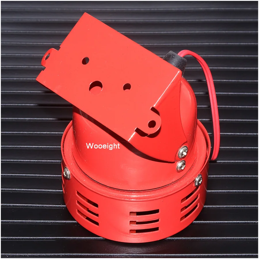 Wooeight Universal Automotive Motorcycle Red 12V 3 Driven Air Raid Siren Horn Speaker Alarm For Car Truck Motor Boat (4)