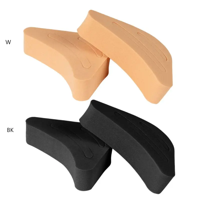 

2Pcs/Pair Women High Heel Half Forefoot Insert Toe Plug Cushion Pain Relief Protector Big Shoes Toe Front Filler Adjustment With