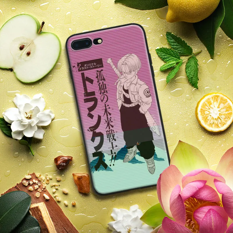 

Trunks Dragon Ball Z DBZ DBS Coque Tpu Soft Silicone Phone Case Cover Shell For Apple IPhone 5 5s SE 6 6s 7 8 Plus X 10