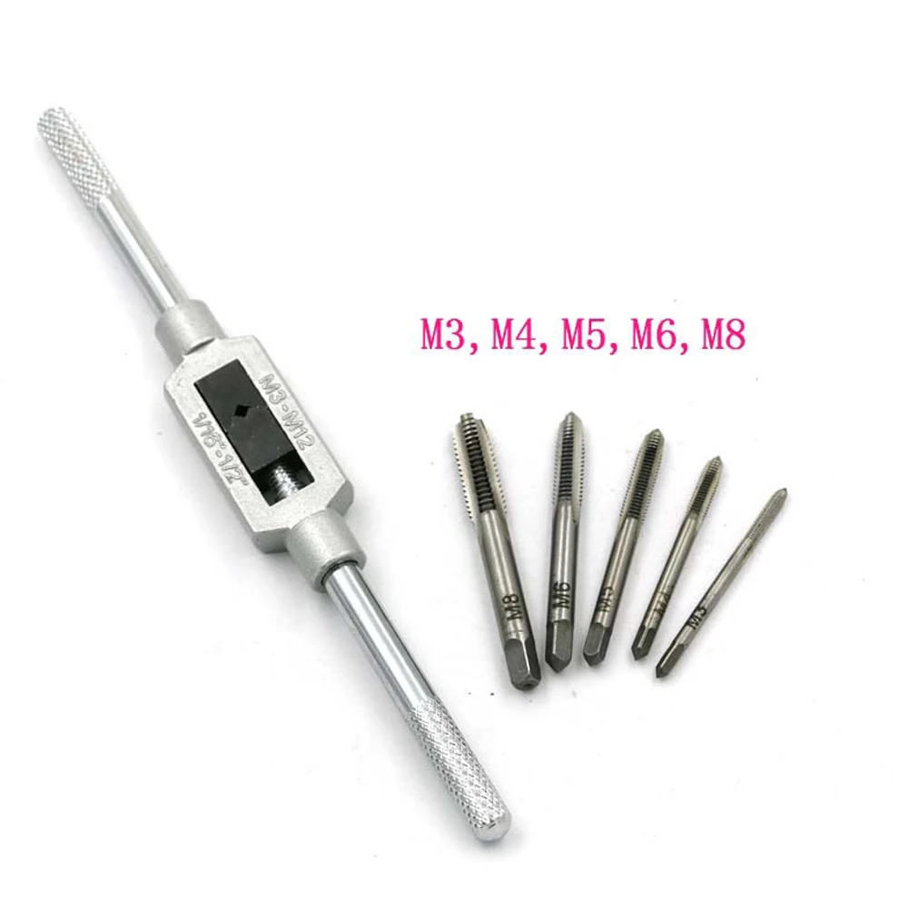 Giramaschio A Cricchetto FAST WORLD - Per Maschi M3-M8, Chiave A T Vita E Svita - Foto 5