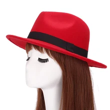 Женские Мужские Винтажные шерстяные декоры, зимние Плоские котелок с широкими полями, шапка, подарок