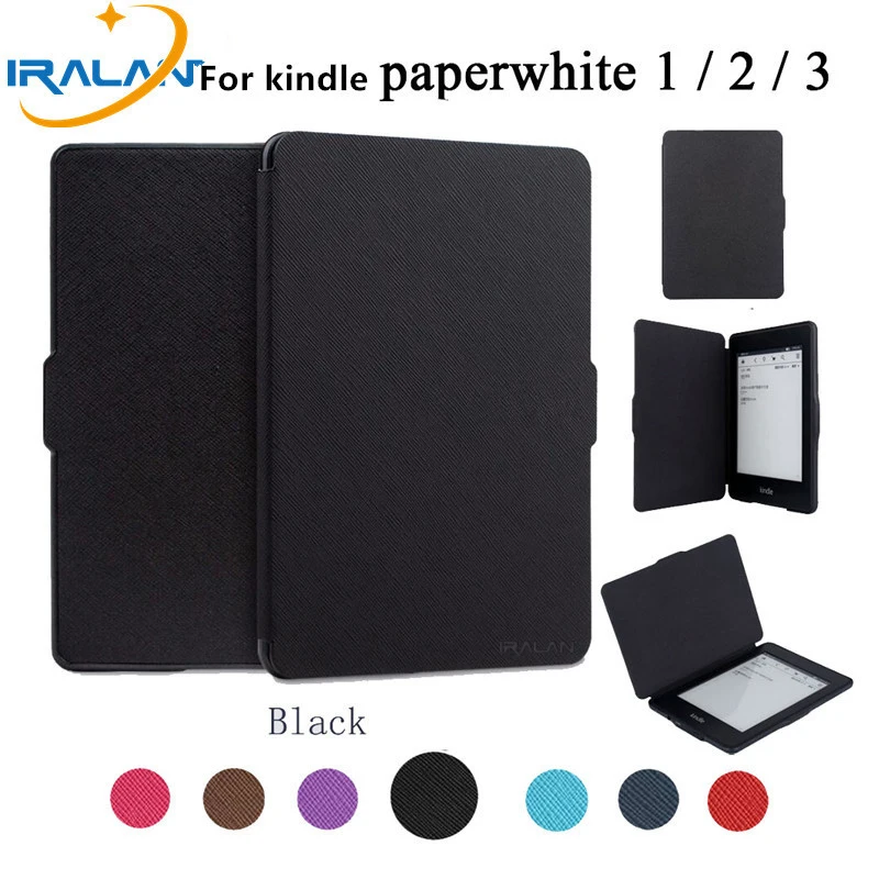 

For Amazon Kindle Paperwhite Case 123 Smart Cove Auto Sleep Wake up eReader Case for Kindle Paperwhite 1 2 3 Capa 6 inch Ebook