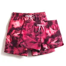 Набор для пары шорты Плавки Мужские Женские брюки для бега купальник для бега пляжные серфинга бордшорты спортивный купальник плюс Бермуды