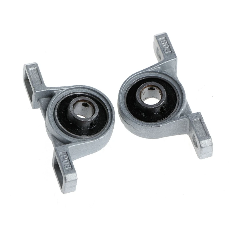 

2Pcs P08 8mm Bore Self Align Mounted Pillow Block Bearing For 3D Printer CNC