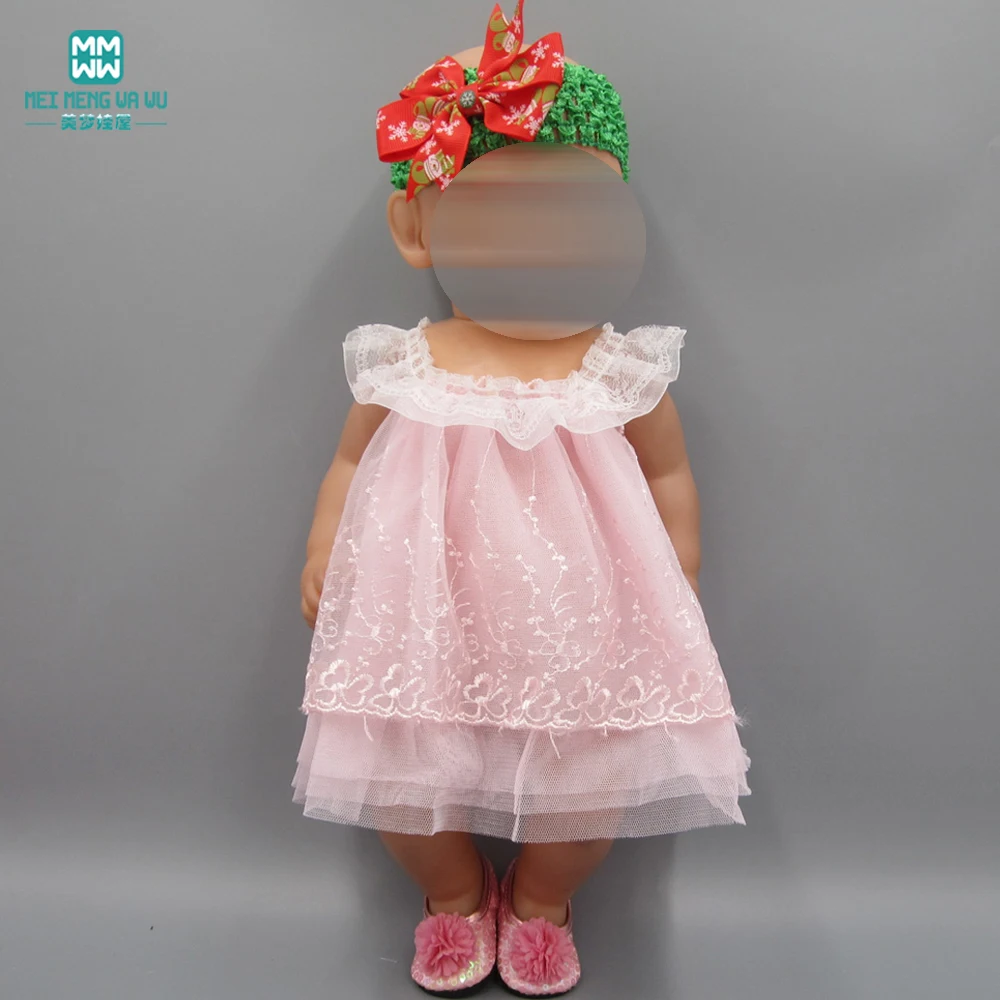 

Doll accessories for 43 cm new born doll accessories Christmas baby headband