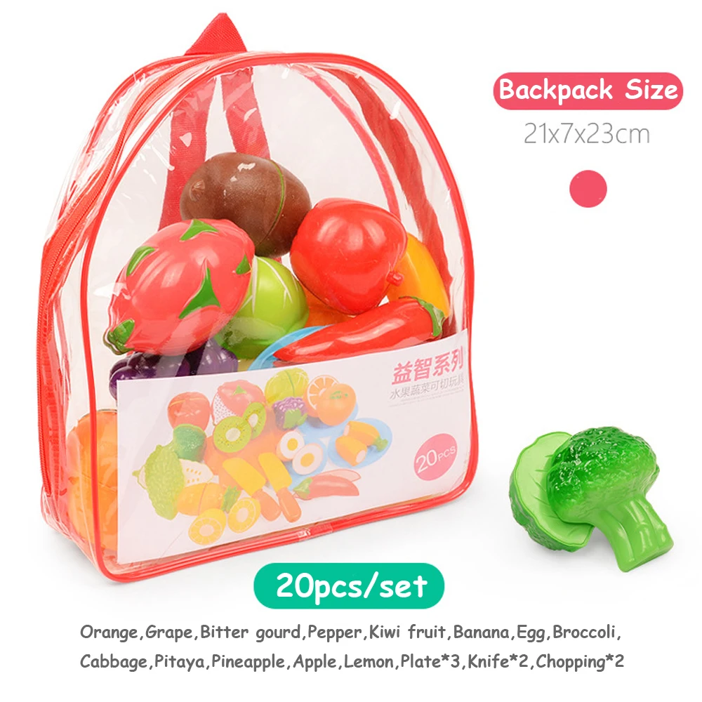 Детский игровой домик игрушка для резки фруктов растительная пища кухонные игрушки пластиковый миниатюрный корм для кукол девочек детские подарки