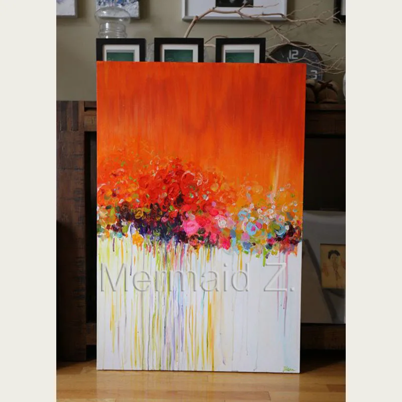 Kerriblackmanfineart On Etsy Wanelo Abstract Flower Acrylic Painting On Textured Canvas
