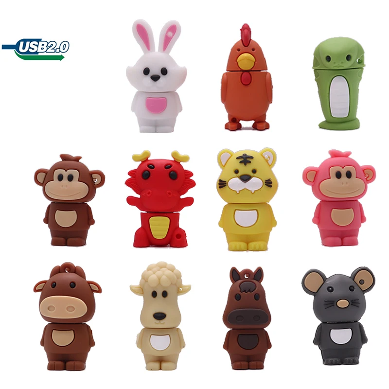 китайского USB флеш накопитель в виде зодиака 8/16/32/64/128 ГБ|USB флэш-накопители| |