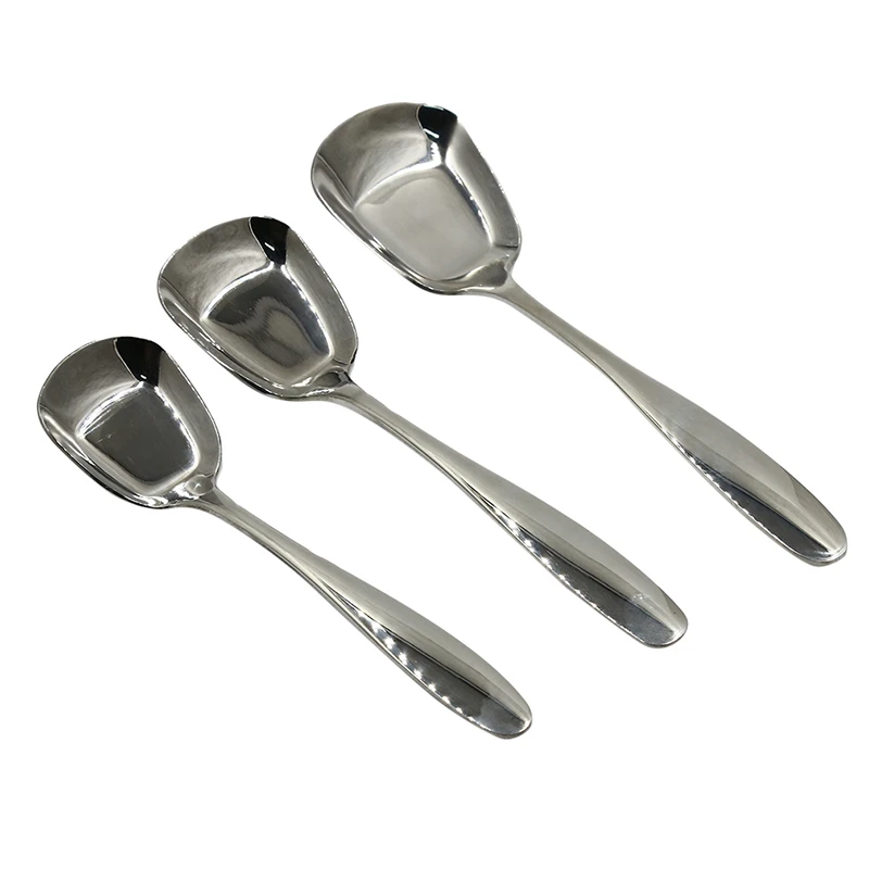 Exquisite Home Buffet Serving Spoon Stainless Steel Tea Coffee Sugar