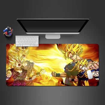 

Super Z Wukong Mouse Pad Hot Selling Computer Game Mat Family High Rubber Computer Desk Mats Dragon Ball Anime Large Mousepad
