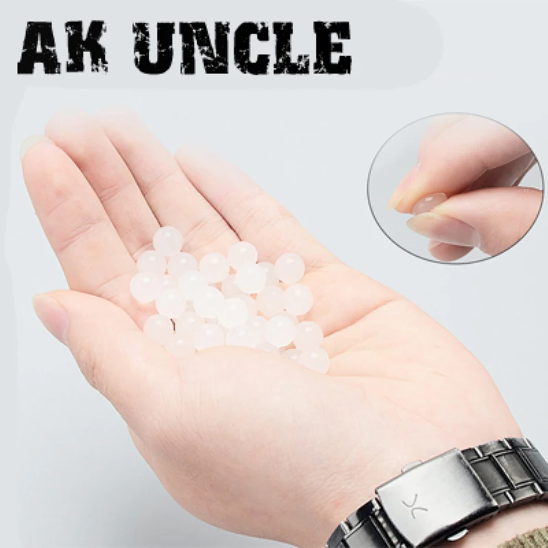 

AK Uncle 10000Pcs 7mm Flexible Water Swelling Hardness Gelball Soft Crystal Water Paintball For gel ball gun Toy Gun