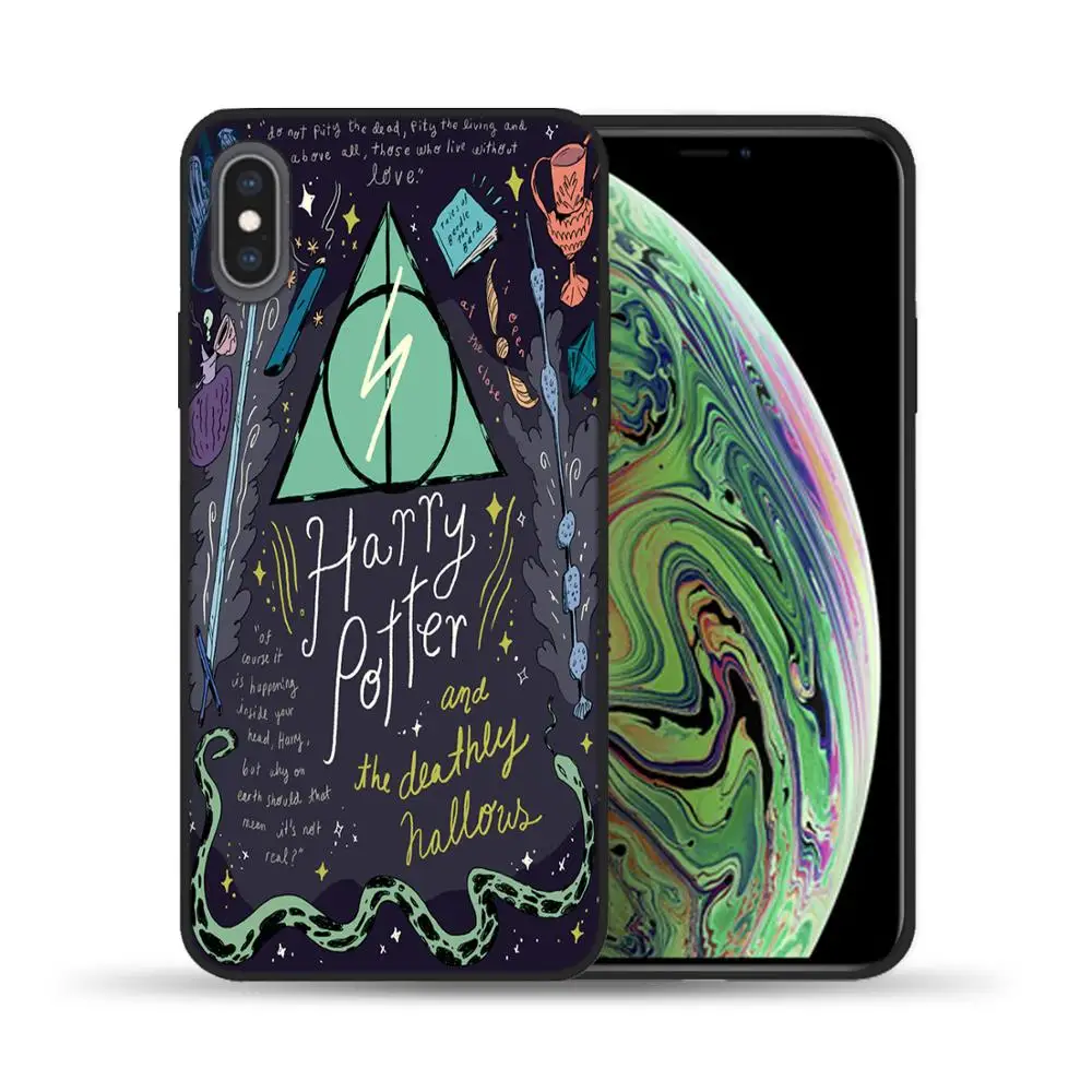 Чехол для телефона Always Hogwarts Comics Дизайн Мягкий силиконовый чехол s для iPhone X XS 11 Pro Max 7 6 6S 8 Plus 5S SE XR TPU чехол