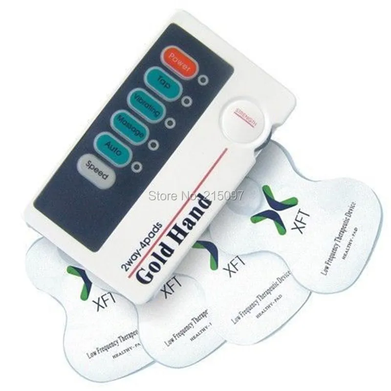 XFT-502 dual ways tens therapy massager machine (10)