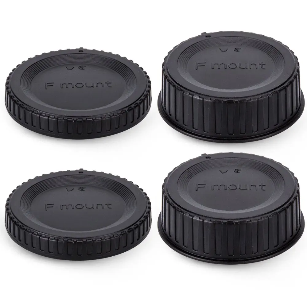 

XRHYY Body Cap&Rear Len Cap For Nikon D7000 D7100 D5100 D5200 D3200 D3100 D7200 D7500 D5300 D5500 D90 FMount DSLR Camera Repairt