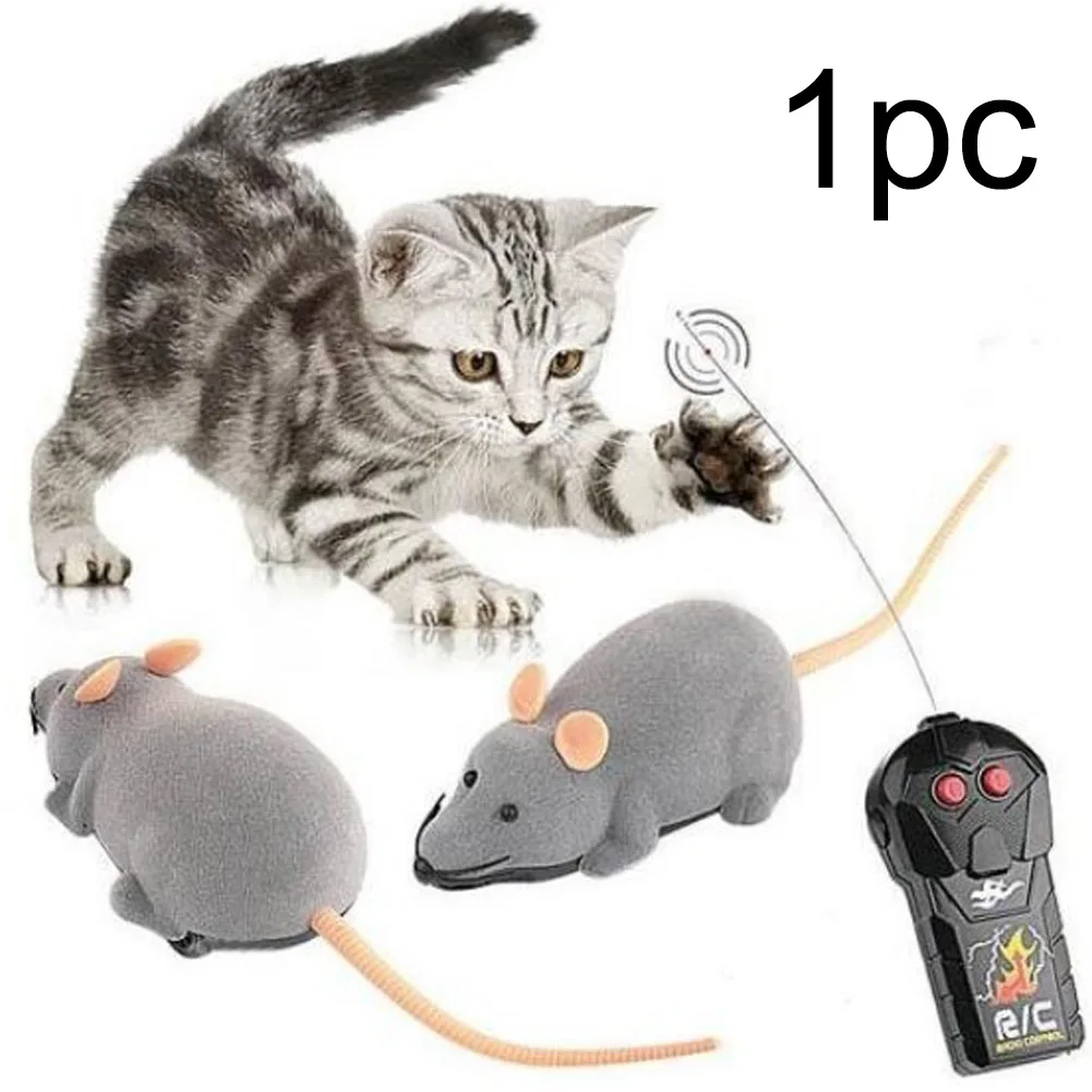 

Wireless Mock Prank Scary Fake Rat RC Mouse Party Toy Simulation Bugs