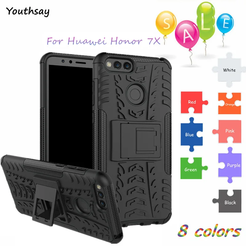 Youthsay For Phone Case Huawei Honor 7X Anti-Knock Silicone Plastic Cover Fundas | Мобильные телефоны и аксессуары