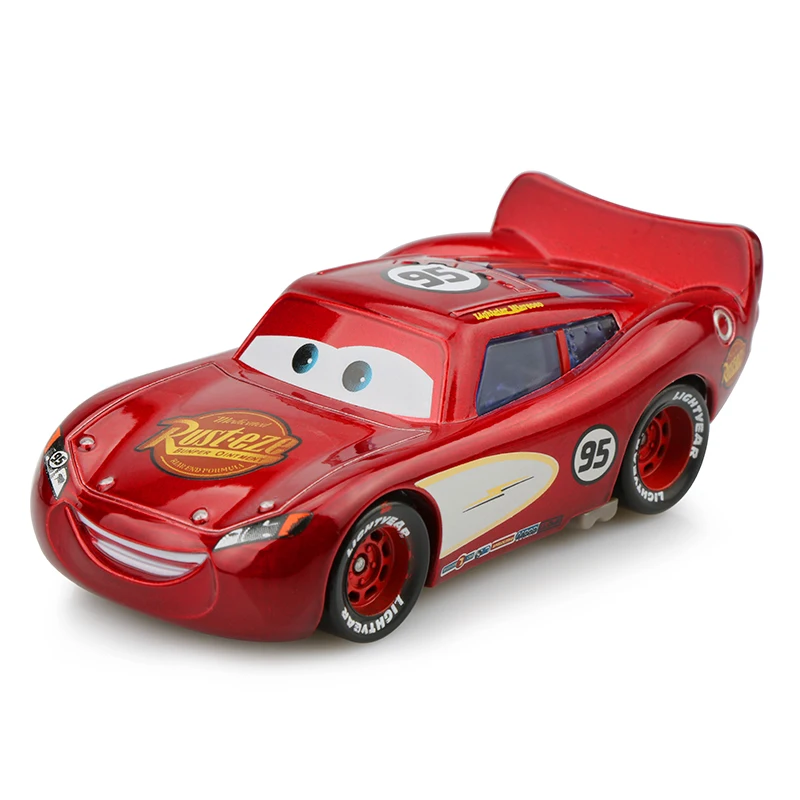 Disney Pixar Cars 2 3 Новинка, Молния Маккуин, внедорожник, матер, Фло, Джексон, шторм, 1:55, литье под давлением, металлический сплав, детская Рождественская игрушка, лучший подарок