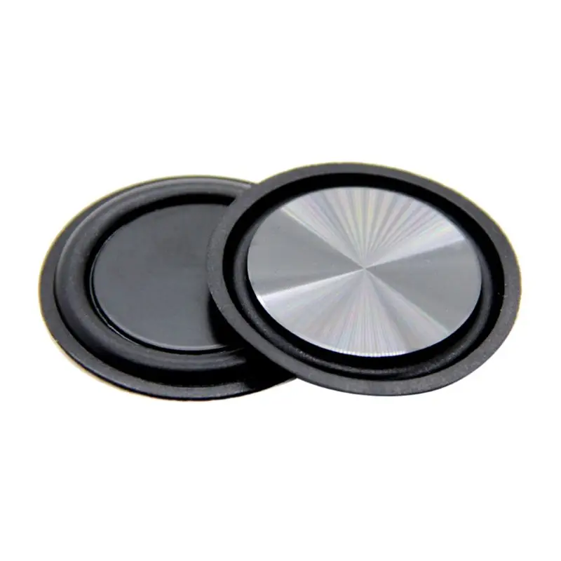 

2pcs Rubber Low Frequency Bass Radiator Diaphragm Auxiliary Strengthen Woofer Vibration Membrane for DIY Bluetooth Speaker