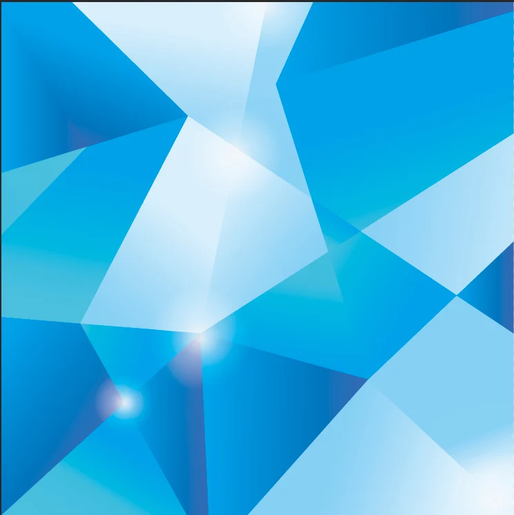 template 3 plan business free year Pattern Triangle 10x10FT Blue Geometric Light Polygons