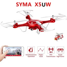 SYMA X5UW x5UC RC Drone 720P WIFI FPV Camera Helicopter Height Hold One Key Land 2.4G 4CH 6Axis RC Quad copter Toys