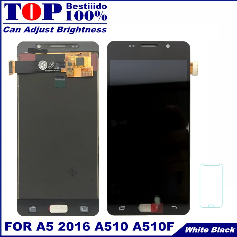 

Sensor A510 LCD Replacement for Samsung Galaxy A5 2016 A510 A510F A510M LCD Tested Display with Touch Screen Digitizer Assembly