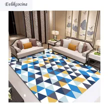 Узор треугольников, большой ковер, комната, напольный коврик для гостиной, спальни, Анти-пыль, Tapete Para Sala Alfombra