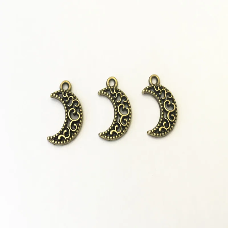 

100Pcs/Lot 25mm Antique bronze gear pendant charm Necklace Pendant DIY Charm Vintage Mini Charm connector