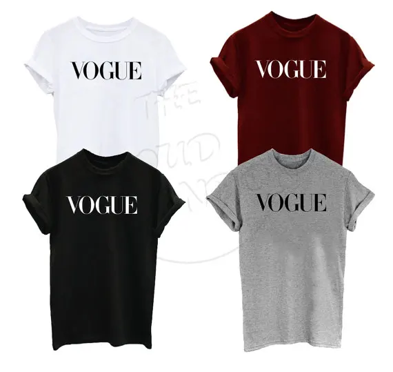 camiseta vogue hombre