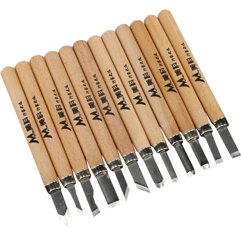 

Carving Chisel Kit More Shape for Wood Paper Pumpkin Soap Food with Whetstones Carve Knife