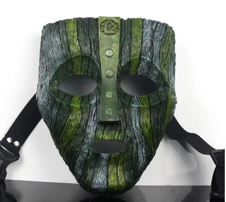 High Quality Halloween Resin Mask of The Mask Movie Theme Cosplay Party Masque Resine Mascara