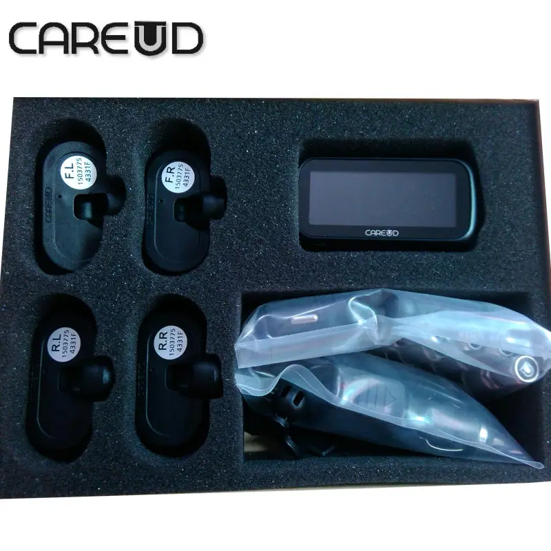 Careud U903 4 внутренние датчики r система автомобиля TPMS контроля давления в шинах