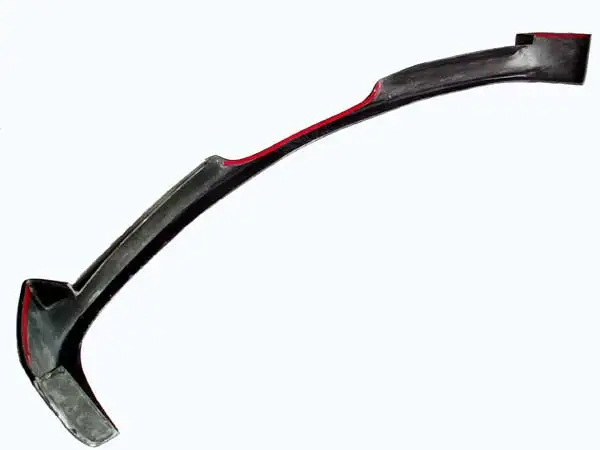 3D TYPE real CARBON FRONT BUMPER LIP SPOILER for BMW E90 3-series M-TECH FRONT BUMPER