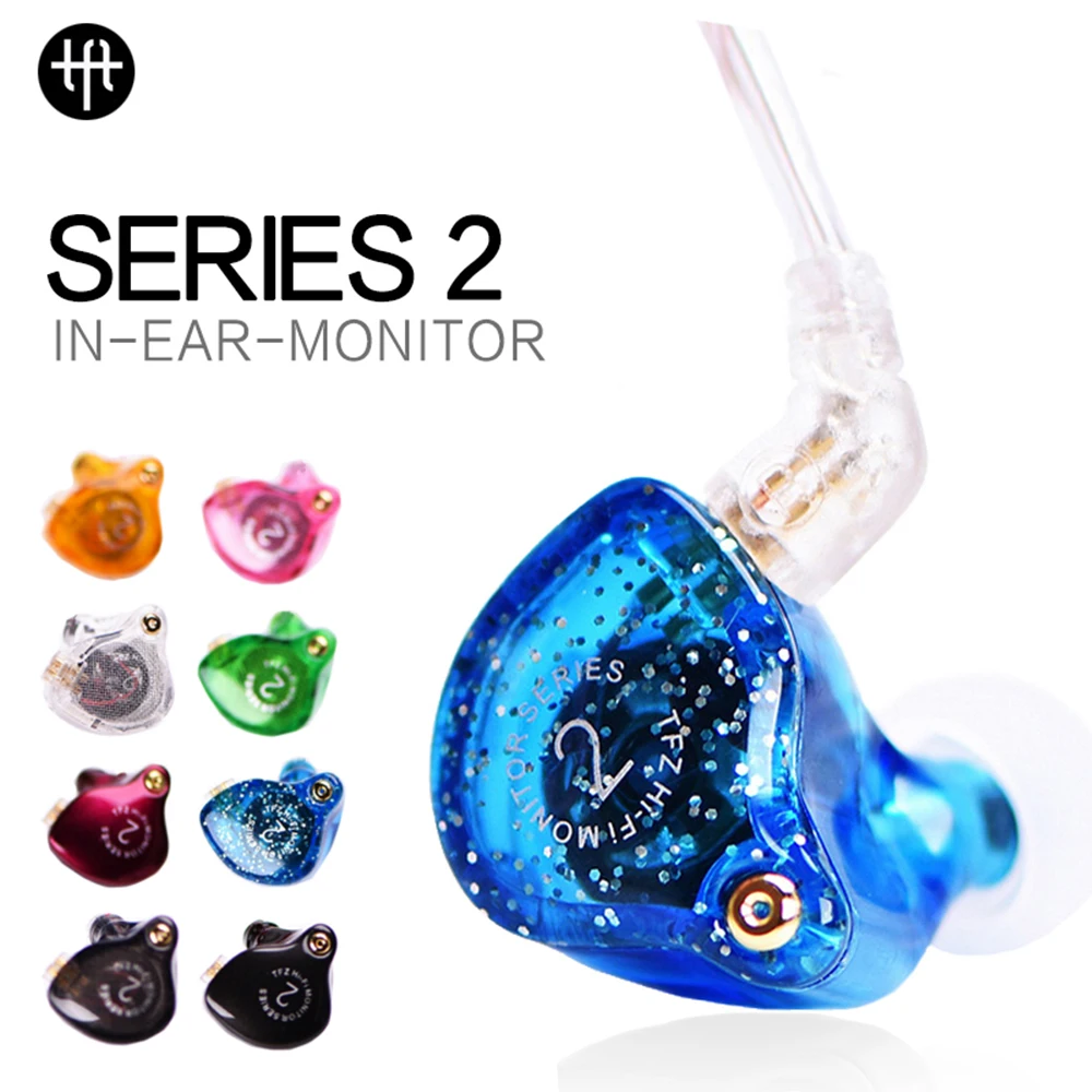 

The Fragrant Zither TFZ Series 2 S2 NoMic HIFI In-Ear Studio Monitor Earphones Professional Custom Made sport Stereo for Running
