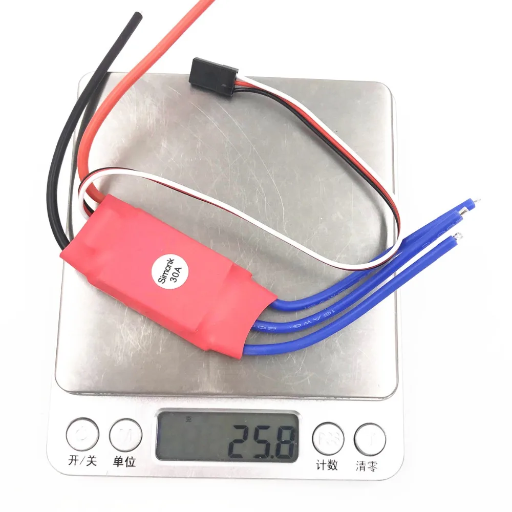 30 Ампер Simonk 30A бесщеточный ESC прошивка w / 5V 3A UBEC Quad Multirotor APM2 для FPV F450 Mini Micro quadco RC