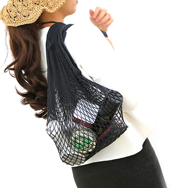 Mesh Net Turtle Bag String Shopping Bag Reusable Fruit Storage Handbag Totes Mesh Net Turtle Bag String Shopping Bag Reusable Fruit Storage Handbag Totes