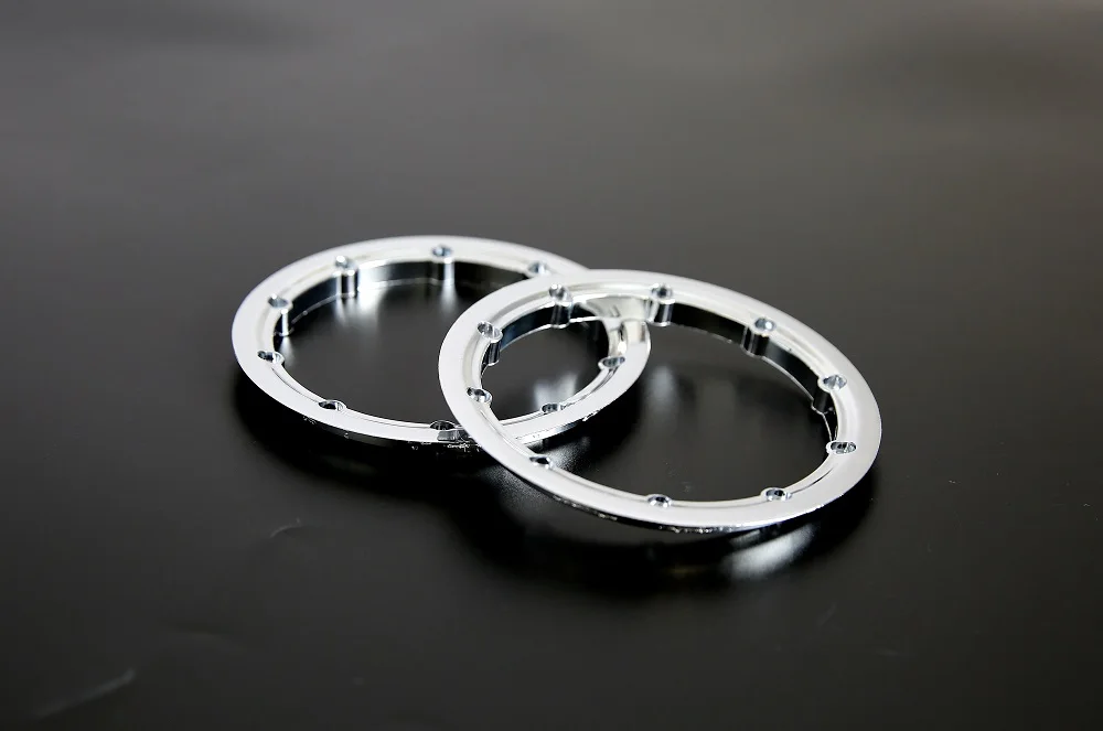 

Rovan LT Plastic Chrome inside beadlocks 2PCS for 1/5 hpi baja 5b 5t 5sc losi 5ive-T rc car parts