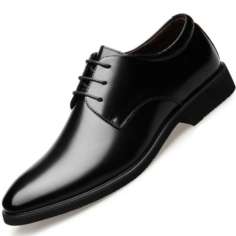 Туфли Wingtips мужские из натуральной кожи профессиональная обувь на шнуровке