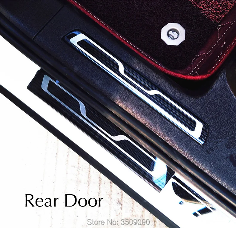 Ceny Dla 2016 2017 2018 VW Tiguan MK2 europa wersja listwy progowe do samochodów listwa progowa listwa progowa akcesoria samochodowe