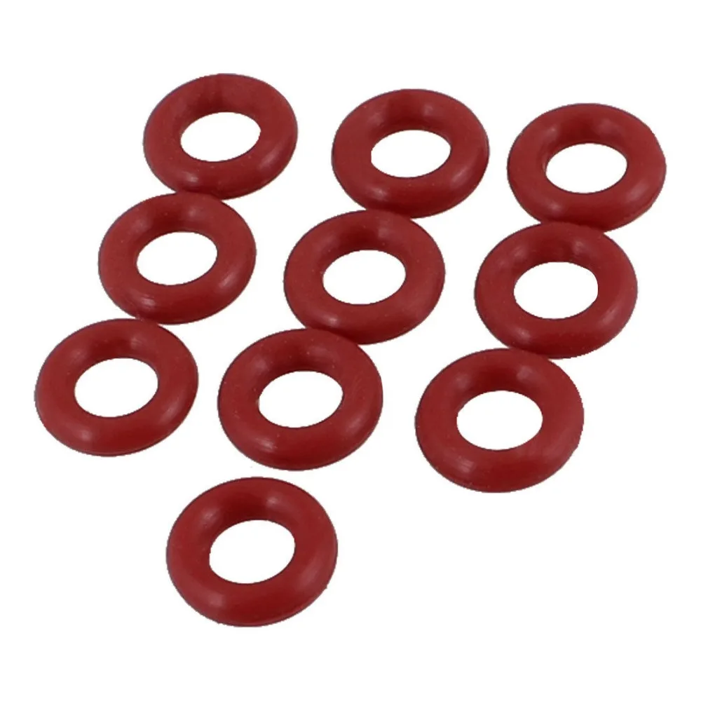 10 Pcs 8mm x 2mm Rubber O ring Oil Seal Sealing Ring Gaskets Redin